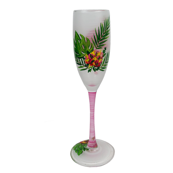 Flamingo Fun Martini S/2 – Golden Hill Studio