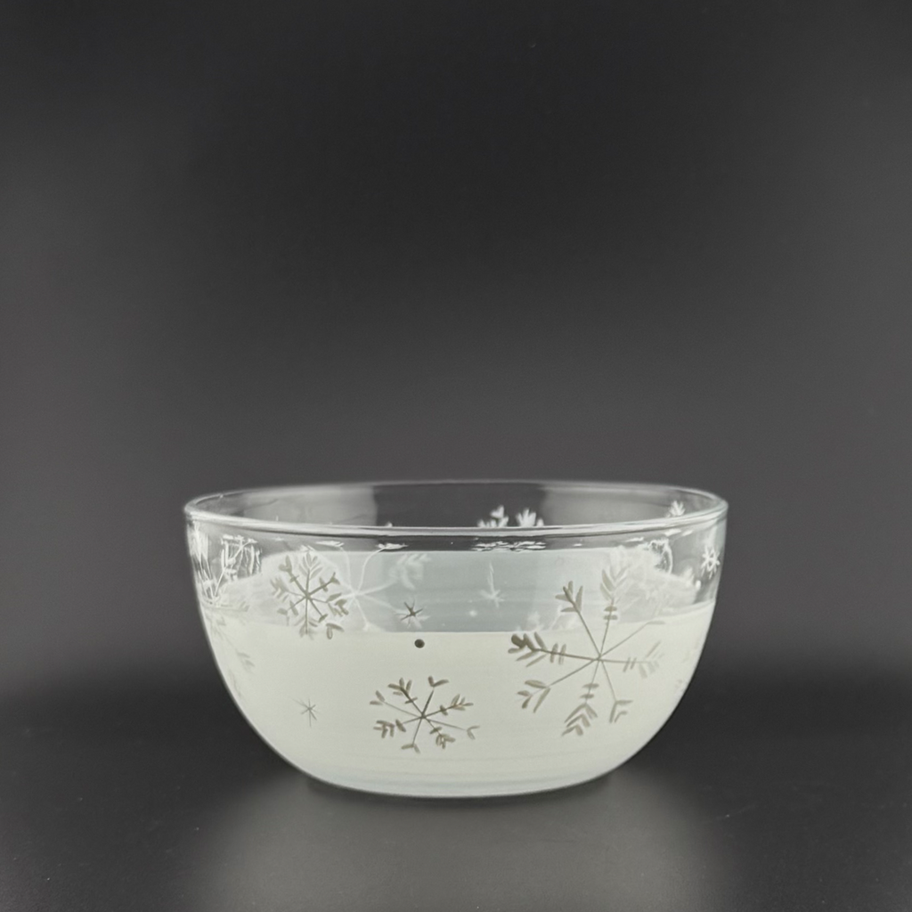 Winter Wonderland Snowflake 6" Serving Bowl